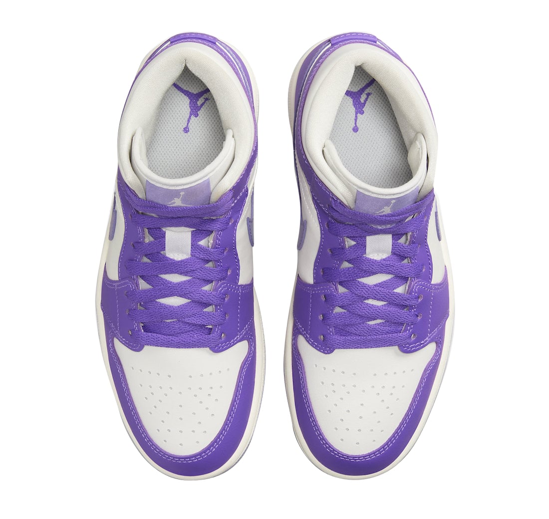 Air Jordan 1 Mid WMNS Action Grape - Image 4
