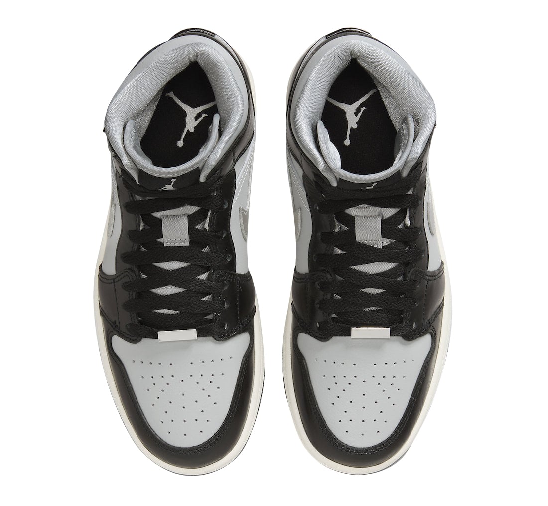 Air Jordan 1 Mid WMNS Black Chrome - Image 4