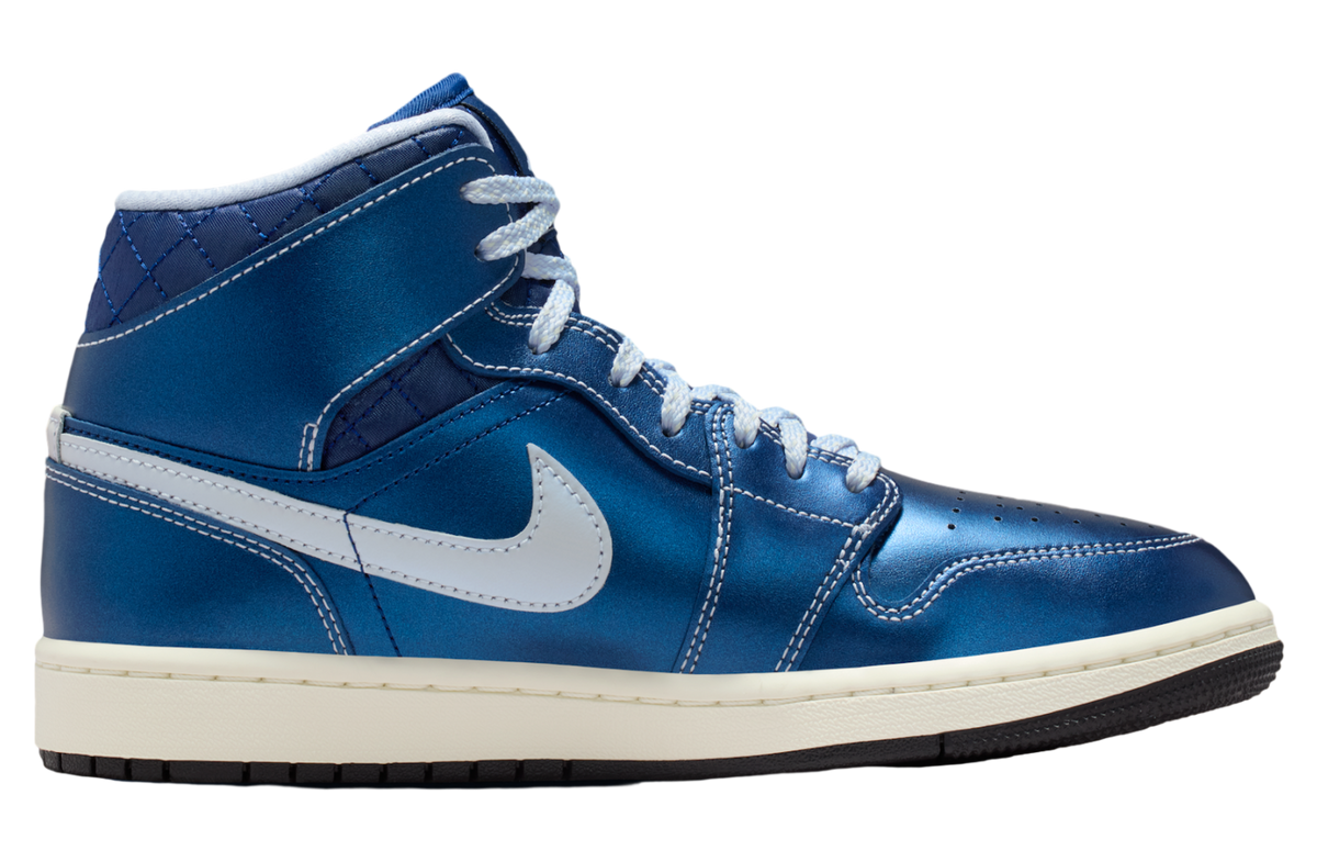 Air Jordan 1 Mid WMNS Black / Coconut Milk - Image 4