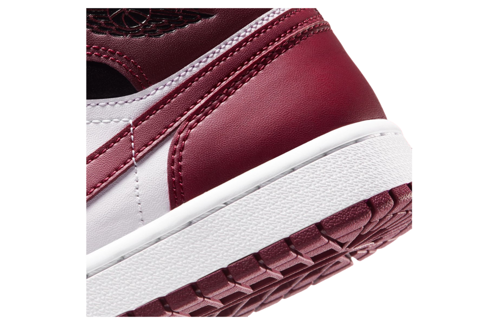 Air Jordan 1 Mid WMNS Black / Dark Beetroot - Image 7
