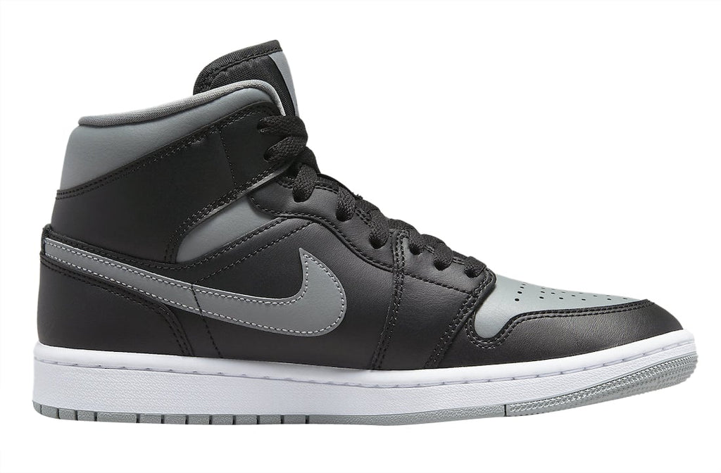 Air Jordan 1 Mid WMNS Black Grey - Image 3