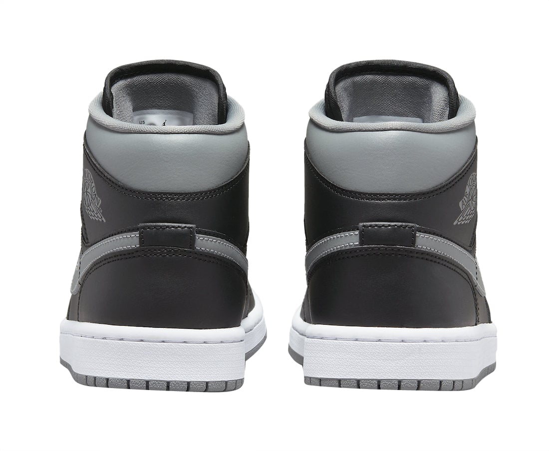 Air Jordan 1 Mid WMNS Black Grey - Image 5