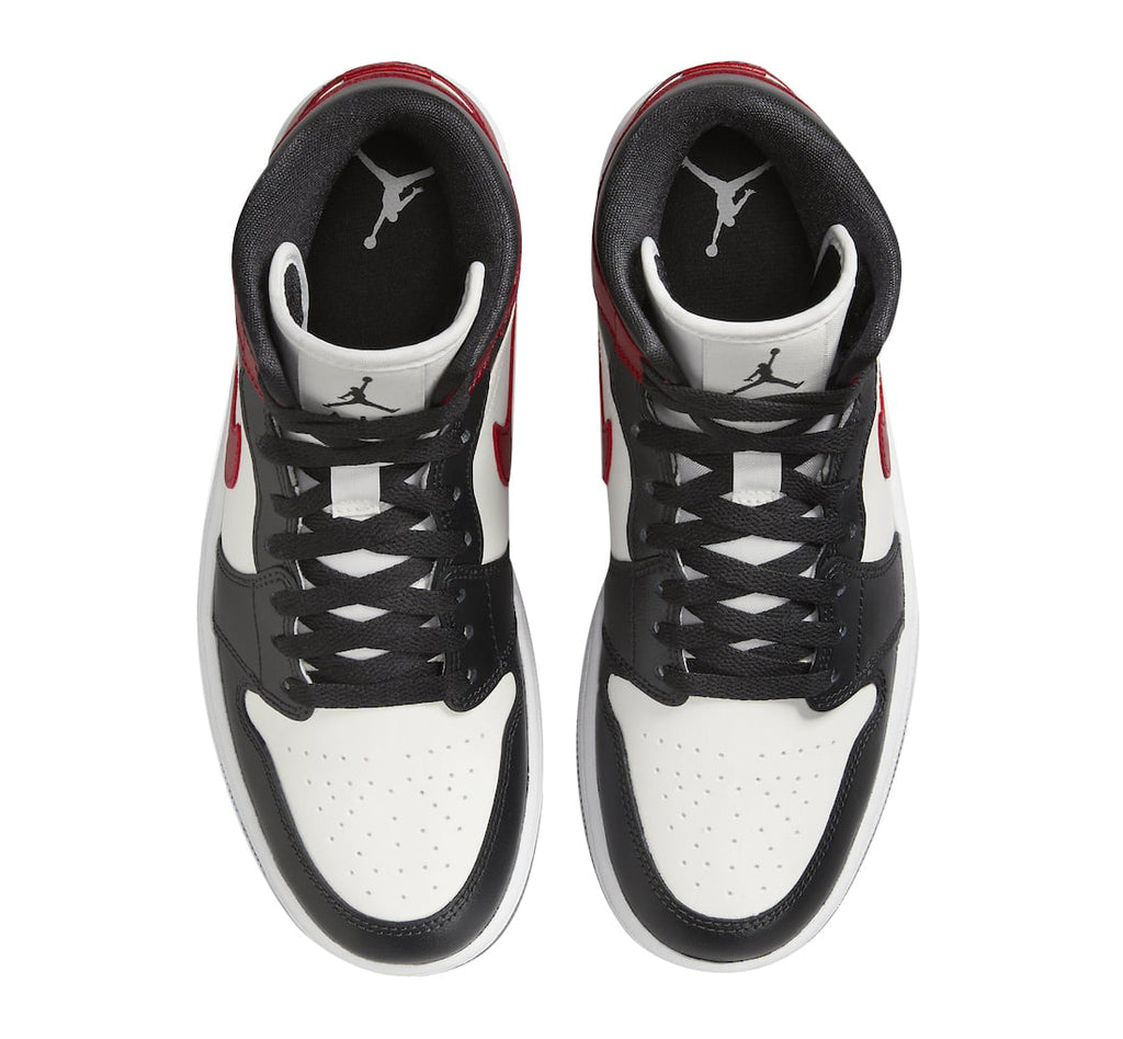 Air Jordan 1 Mid WMNS Black Toe - Image 4