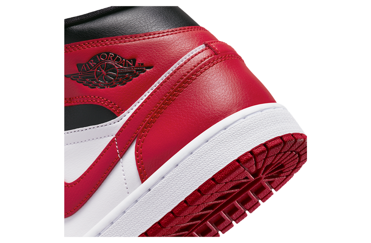 Air Jordan 1 Mid WMNS Bred Toe - Image 8