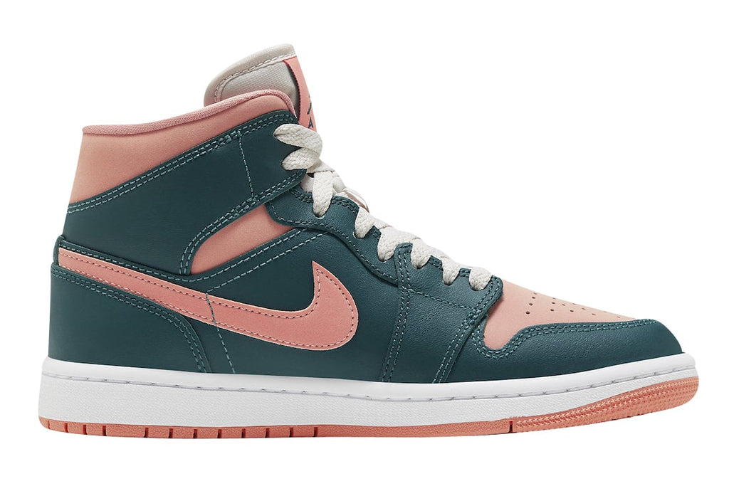 Air Jordan 1 Mid WMNS Dark Teal Green - Image 3