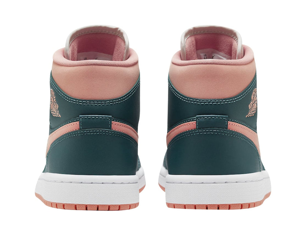 Air Jordan 1 Mid WMNS Dark Teal Green - Image 5