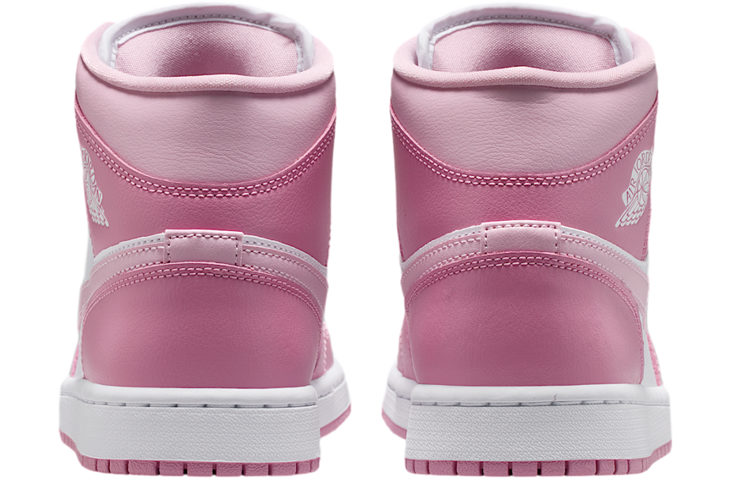 Air Jordan 1 Mid WMNS Elemental Pink / Iced Carmine - Image 6