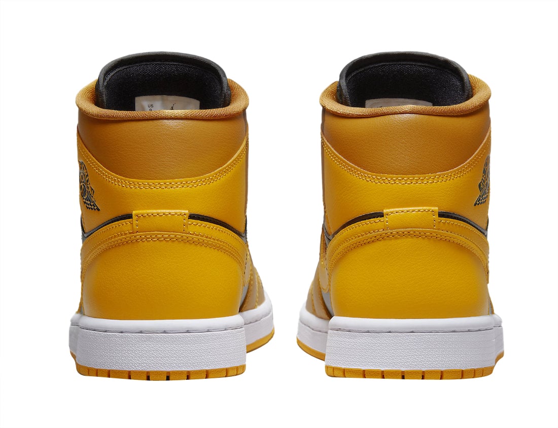 Air Jordan 1 Mid WMNS Golden Yellow - Image 5