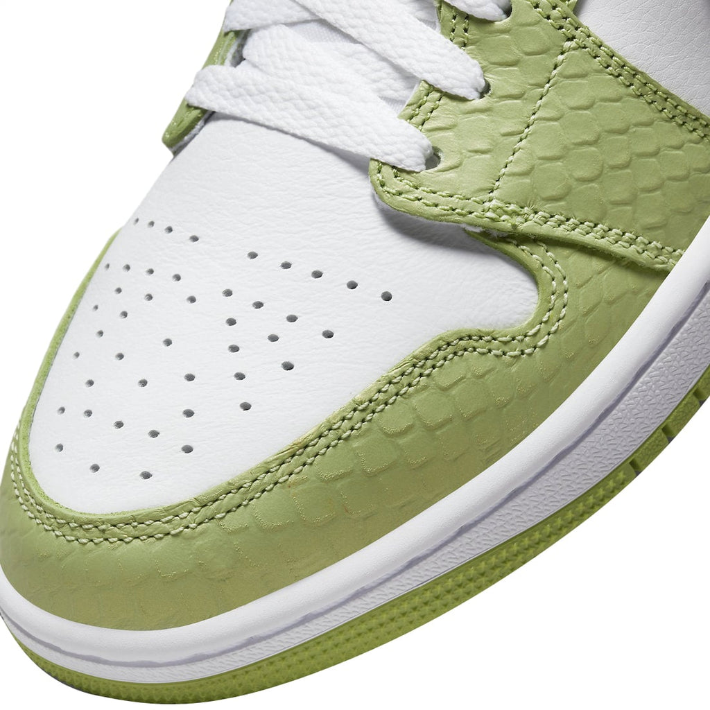 Air Jordan 1 Mid WMNS Green Python - Image 7