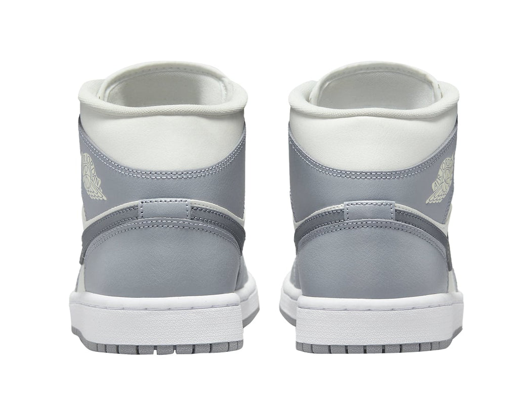 Air Jordan 1 Mid WMNS Grey Sail - Image 5