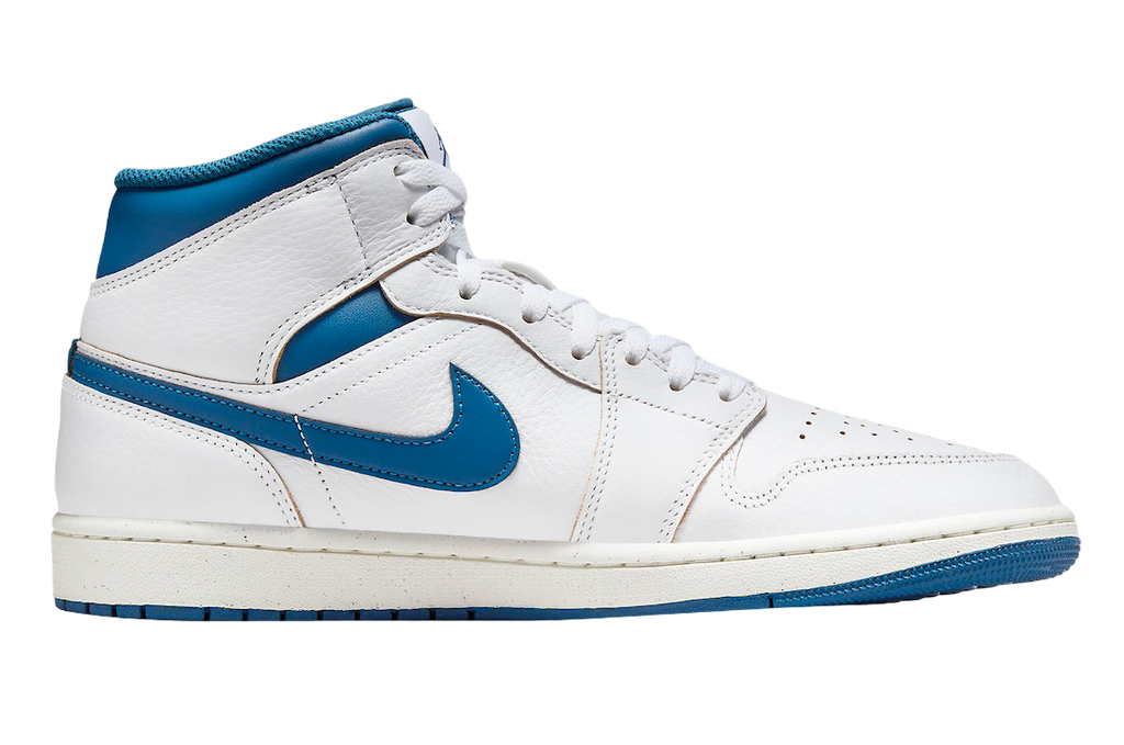 Air Jordan 1 Mid WMNS Industrial Blue - Image 3