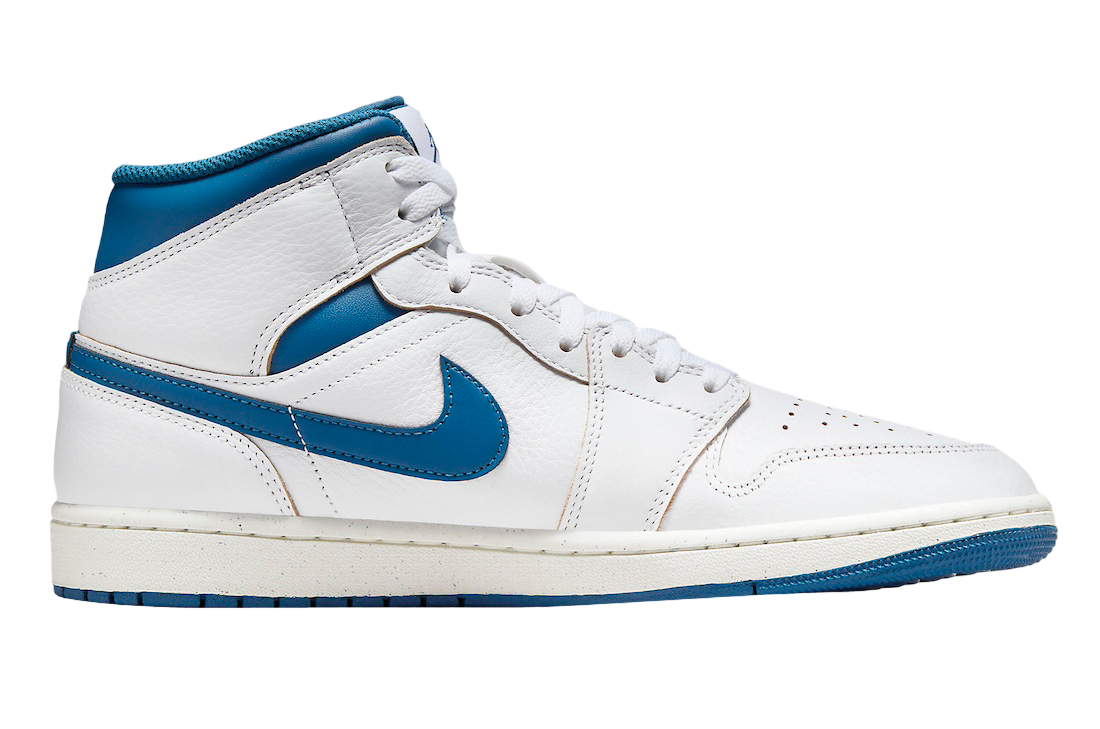 Air Jordan 1 Mid WMNS Industrial Blue - Image 3
