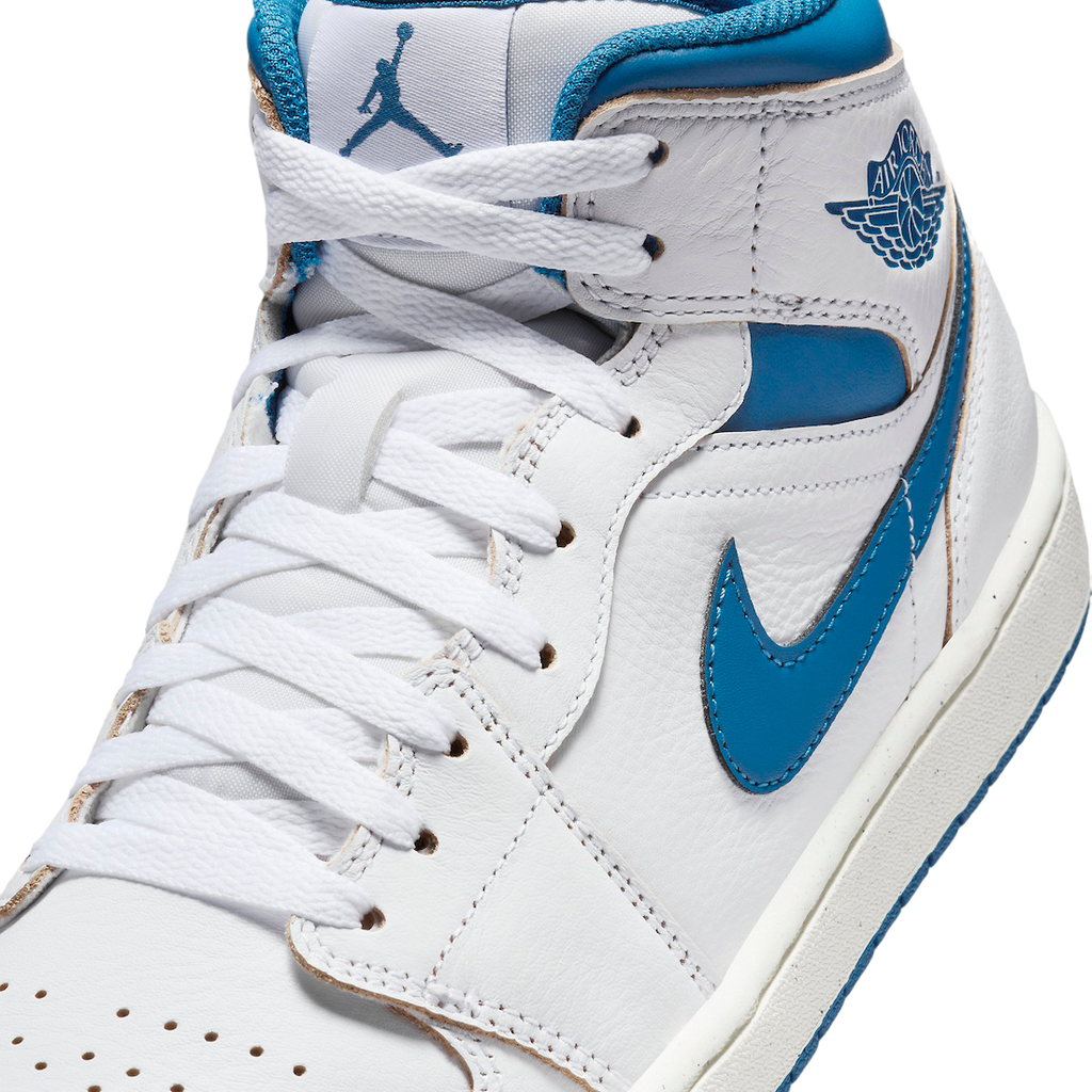 Air Jordan 1 Mid WMNS Industrial Blue - Image 7