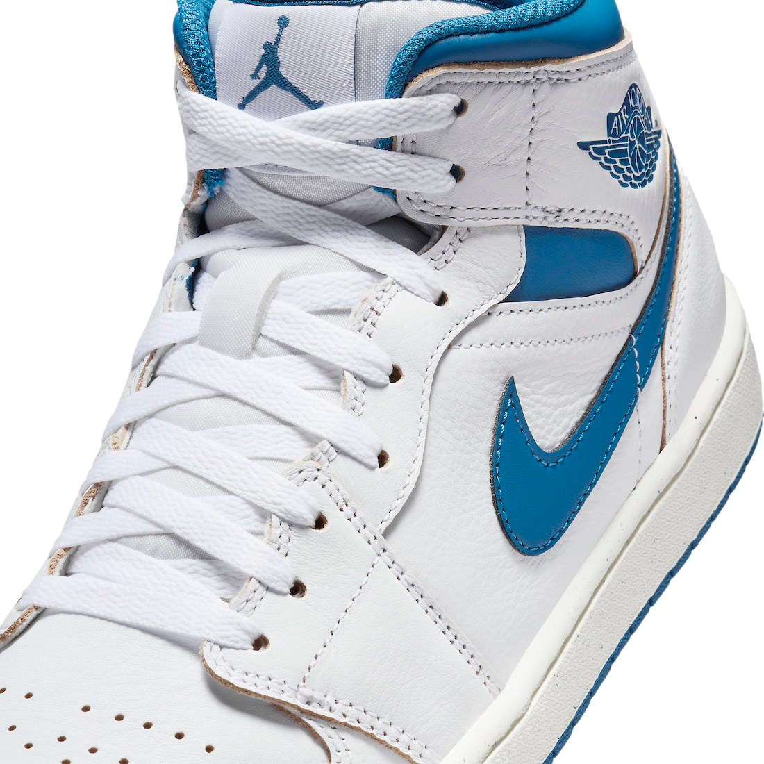 Air Jordan 1 Mid WMNS Industrial Blue - Image 7