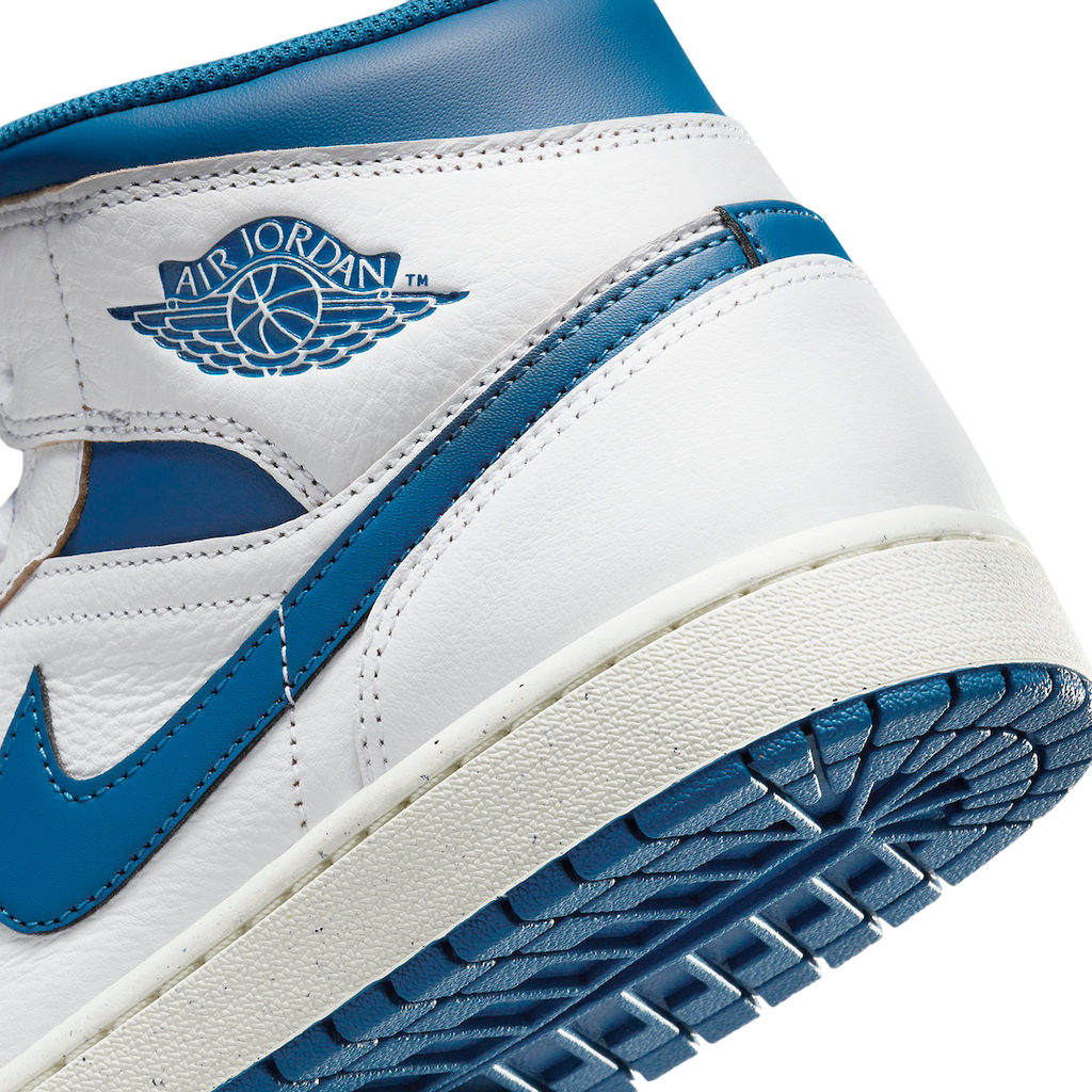 Air Jordan 1 Mid WMNS Industrial Blue - Image 8