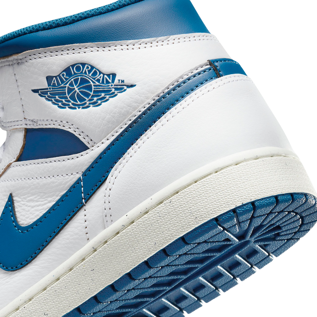 Air Jordan 1 Mid WMNS Industrial Blue - Image 8
