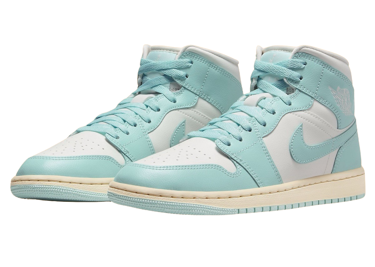 Air Jordan 1 Mid WMNS Light Dew - Image 2
