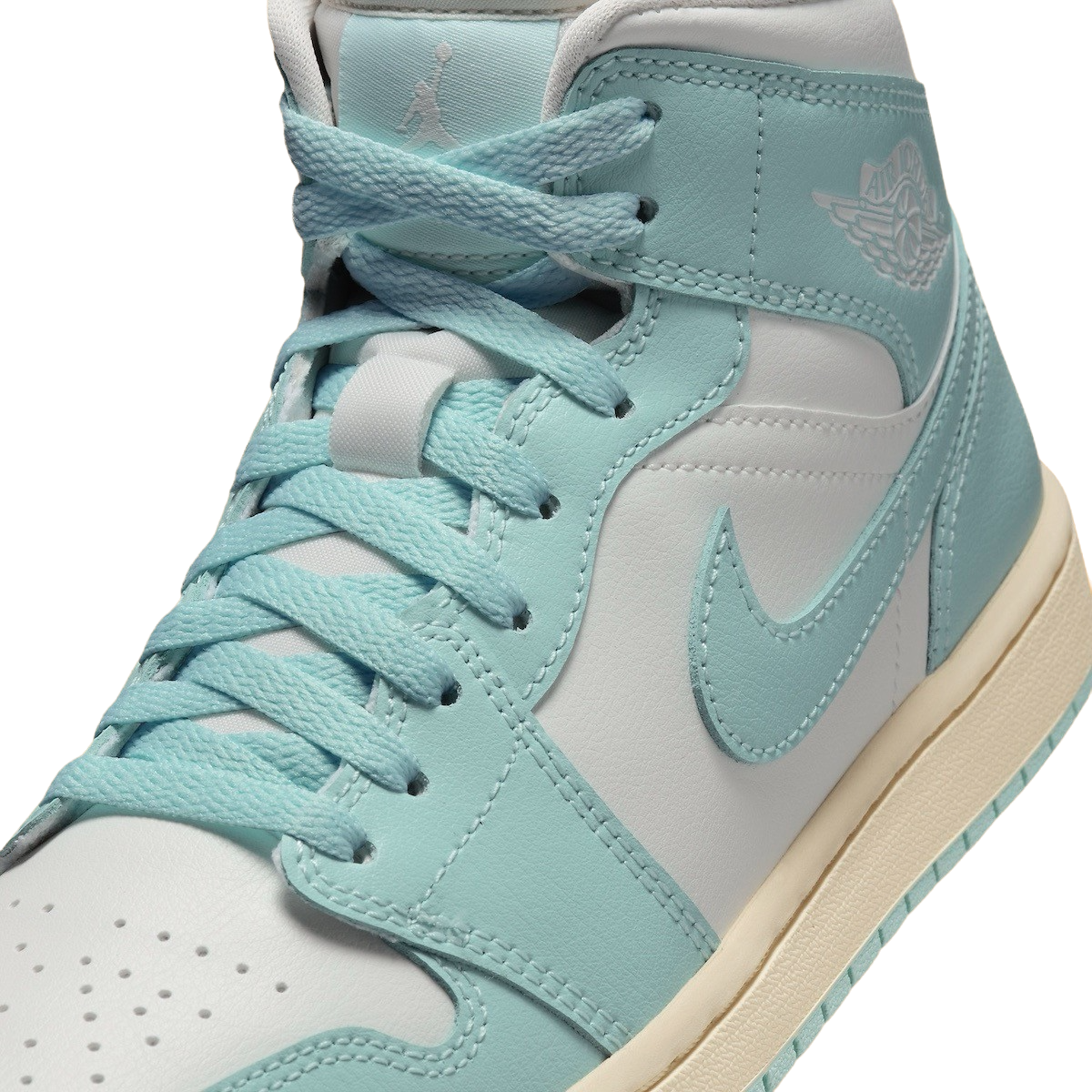 Air Jordan 1 Mid WMNS Light Dew - Image 7