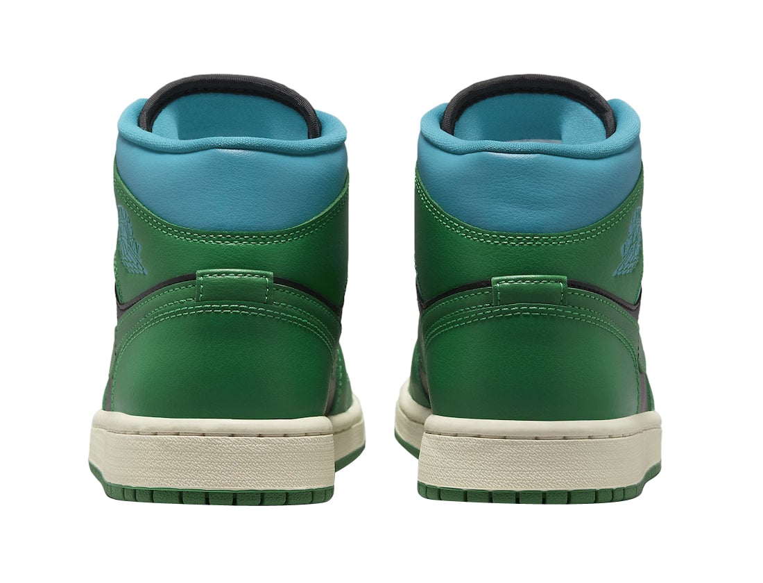 Air Jordan 1 Mid WMNS Lucky Green - Image 5