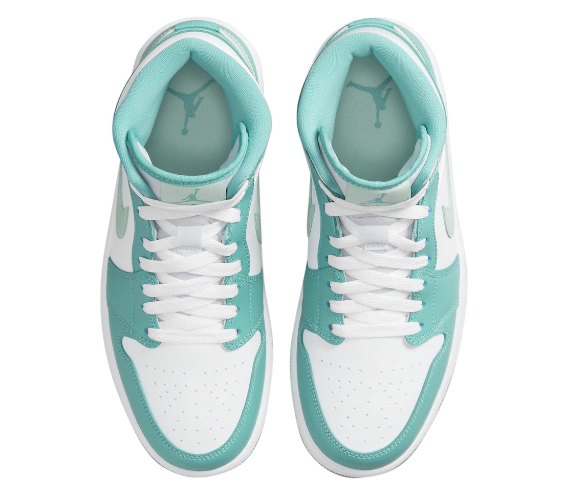 Air Jordan 1 Mid WMNS Marine Green - Image 4