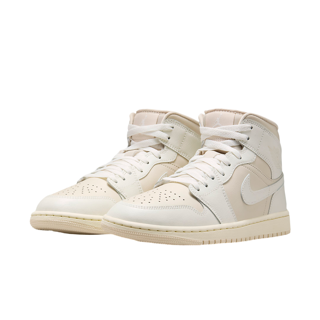 Air Jordan 1 Mid WMNS Muslin / Sail - Image 2