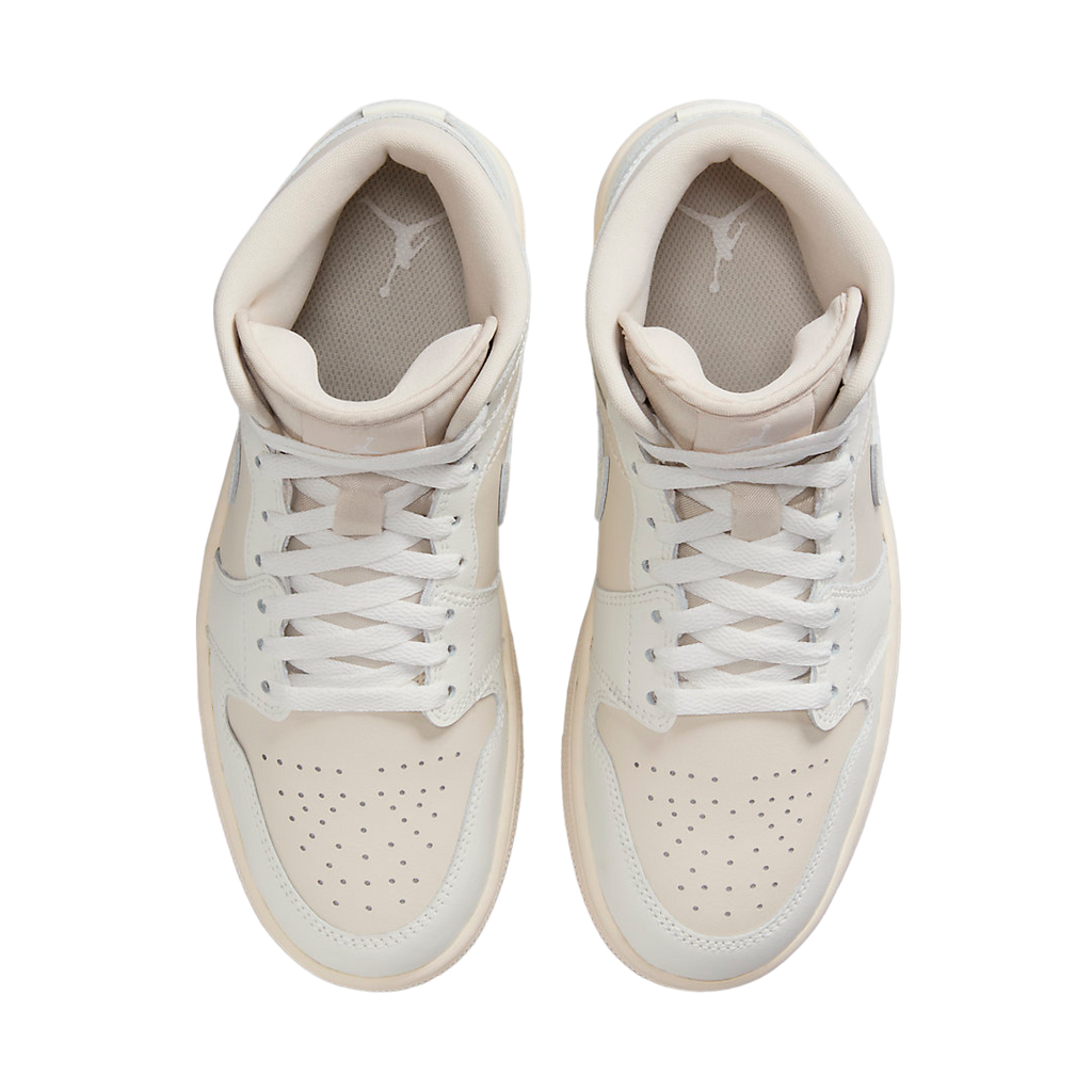 Air Jordan 1 Mid WMNS Muslin / Sail - Image 4