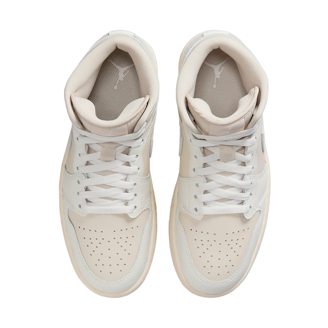 Air Jordan 1 Mid WMNS Muslin / Sail - Image 4