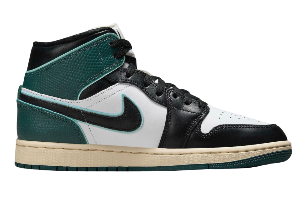 Air Jordan 1 Mid WMNS Oxidized Green - Image 3