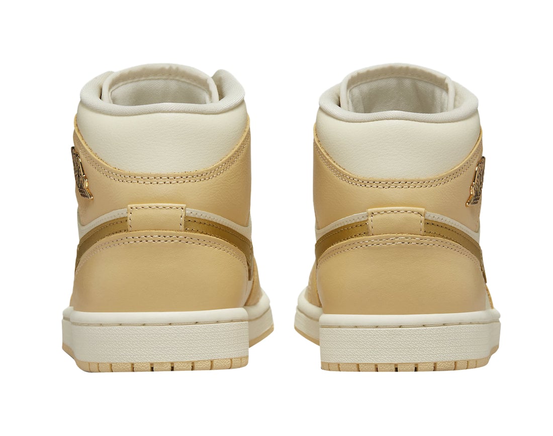 Air Jordan 1 Mid WMNS Pale Vanilla - Image 5