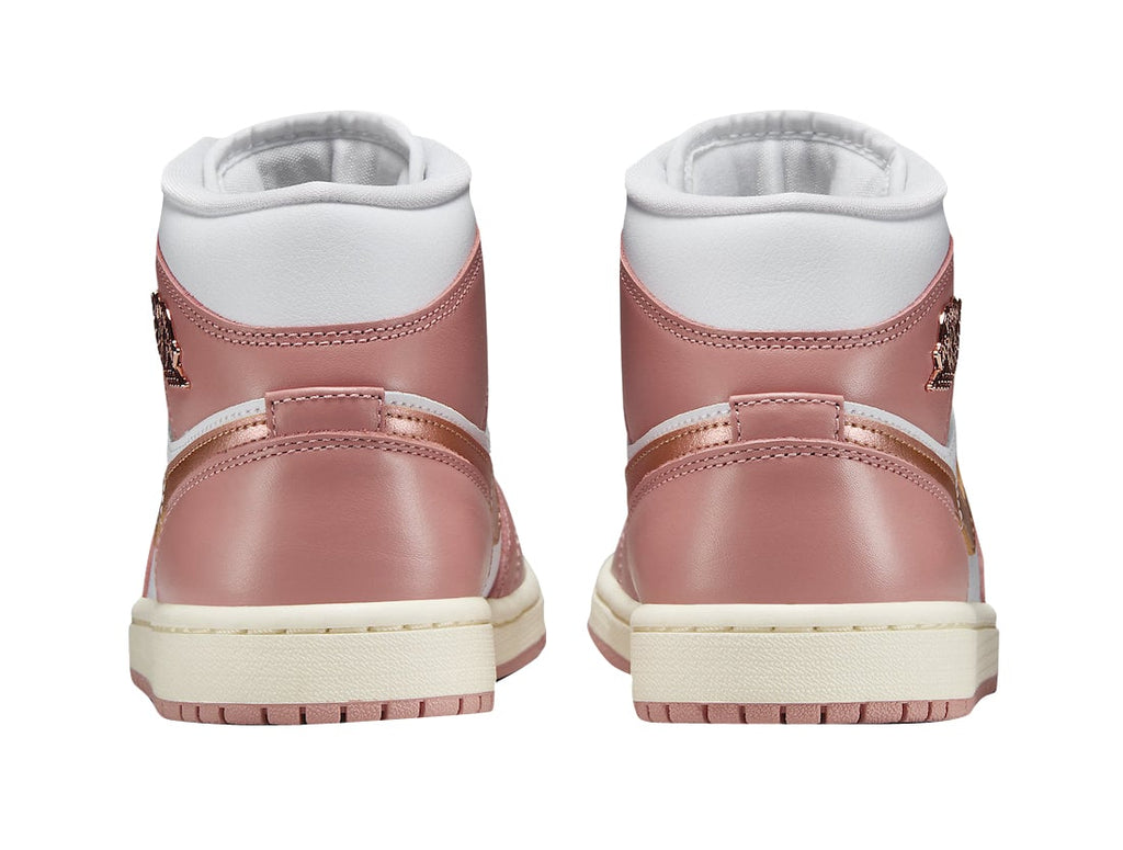 Air Jordan 1 Mid WMNS Red Stardust - Image 5