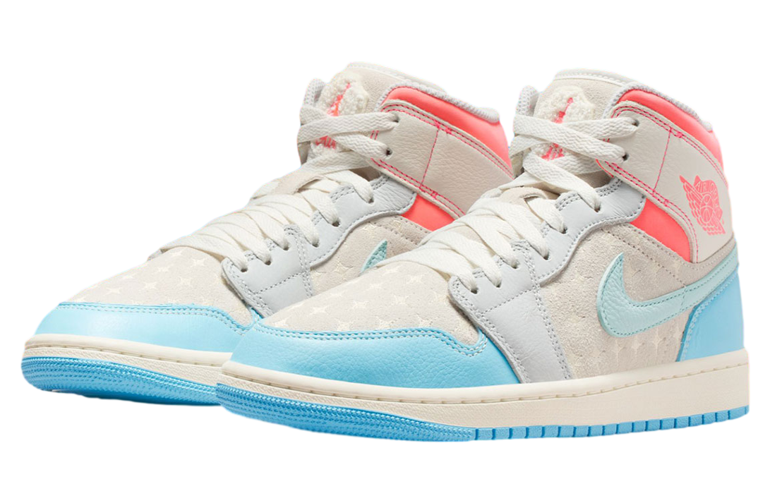 Air Jordan 1 Mid WMNS Sail / Hot Lava - Image 2