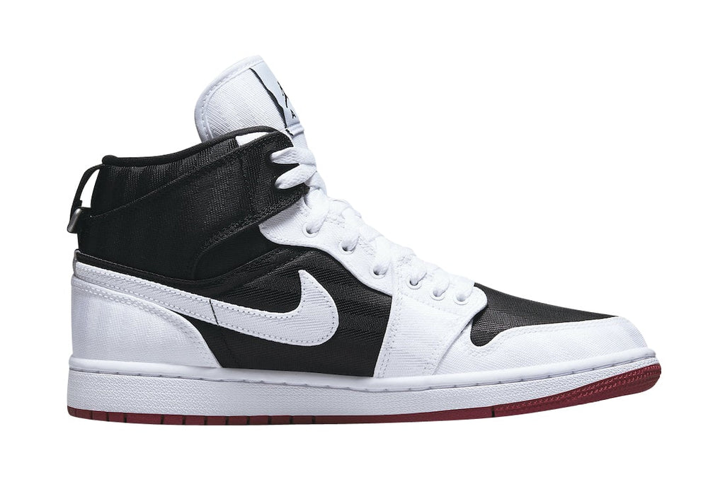 Air Jordan 1 Mid WMNS SE Utility Black White - Image 3