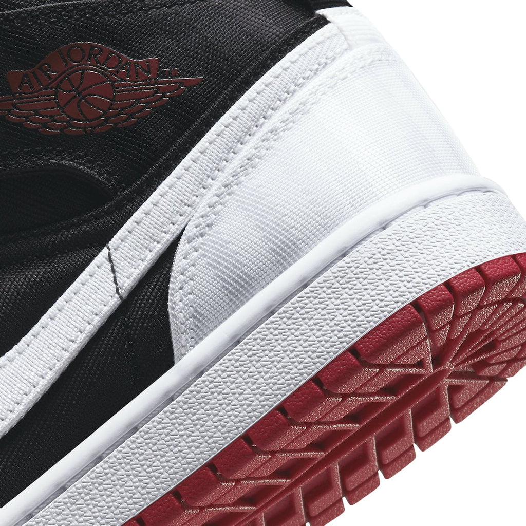 Air Jordan 1 Mid WMNS SE Utility Black White - Image 8