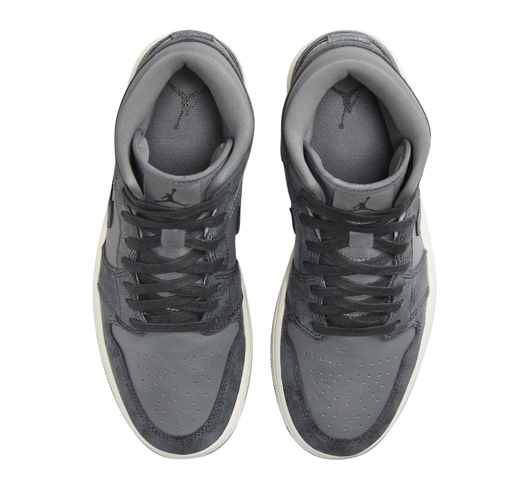 Air Jordan 1 Mid WMNS Smoke Grey - Image 4