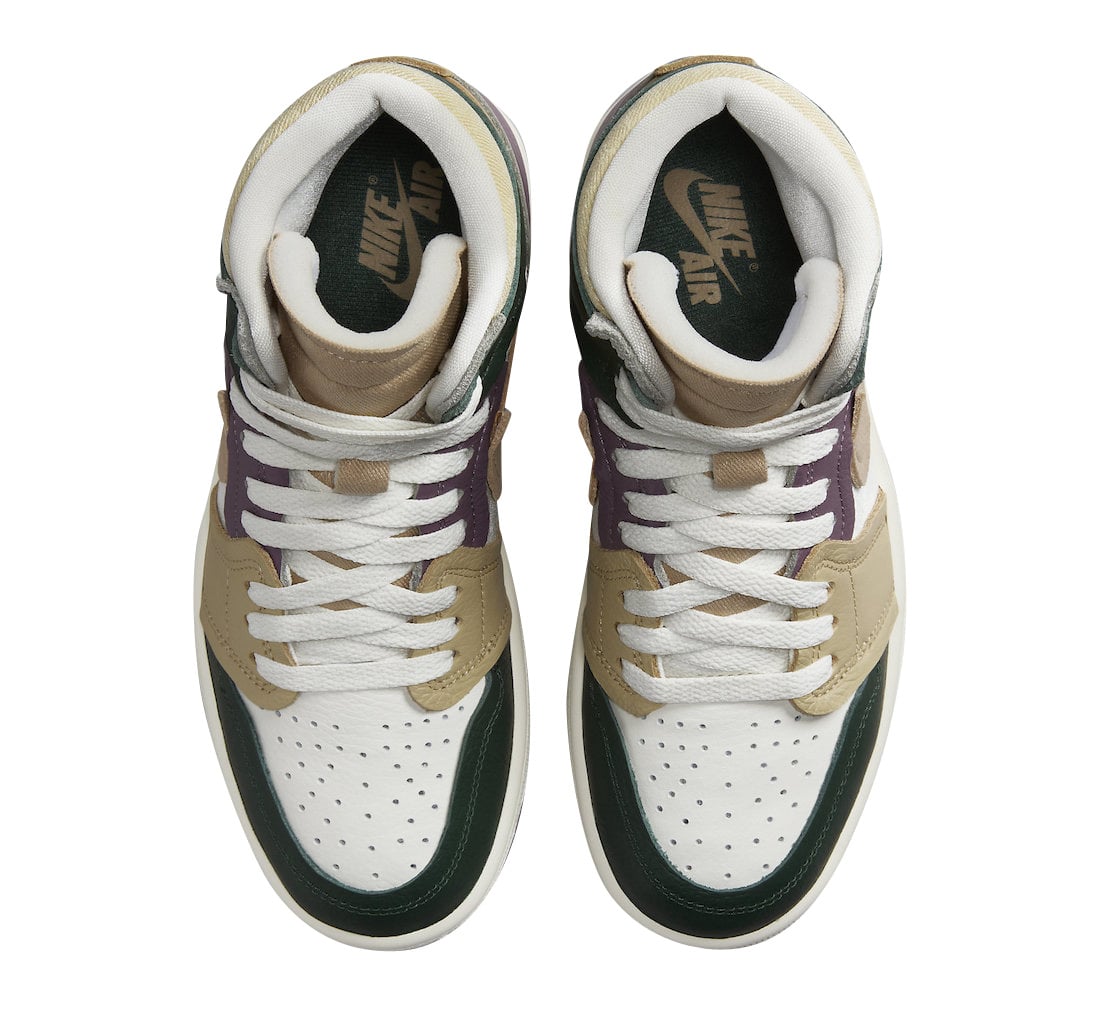 Air Jordan 1 MM High WMNS Galactic Jade - Image 4