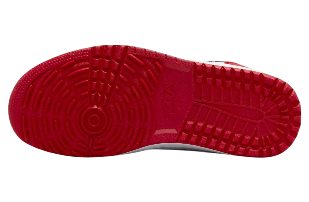 Air Jordan 1 Mule Golf Chicago White / Varsity Red - Image 3