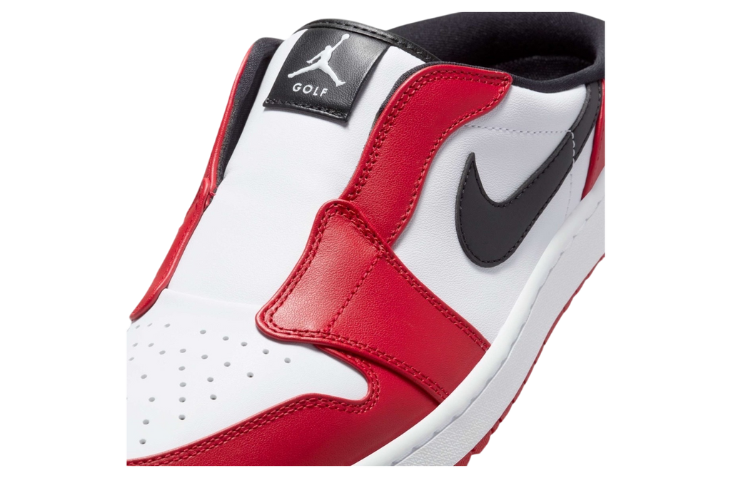 Air Jordan 1 Mule Golf Chicago White / Varsity Red - Image 6