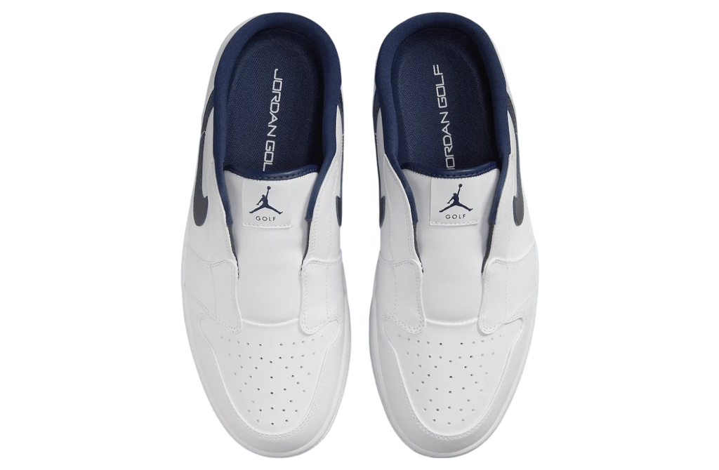 Air Jordan 1 Mule Golf White / Midnight Navy - Image 4