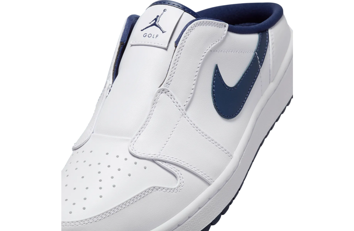 Air Jordan 1 Mule Golf White / Midnight Navy - Image 7