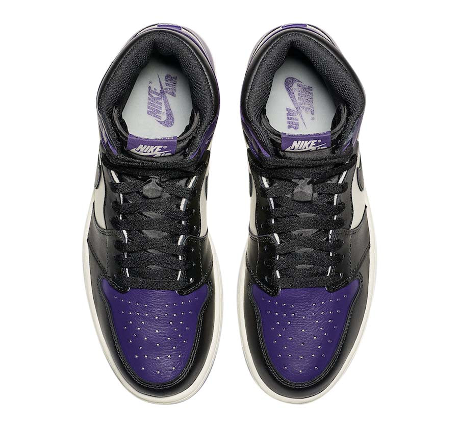 Air Jordan 1 Retro High OG Court Purple - Image 4