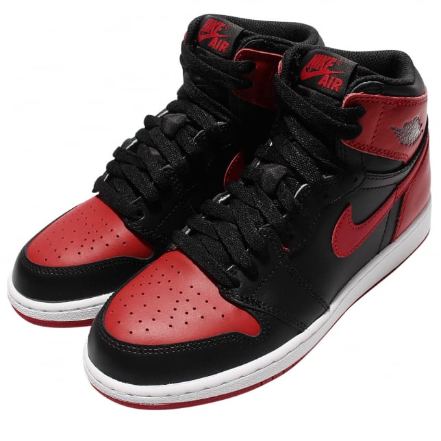 Air Jordan 1 Retro High OG GS Bred 2016 - Image 8