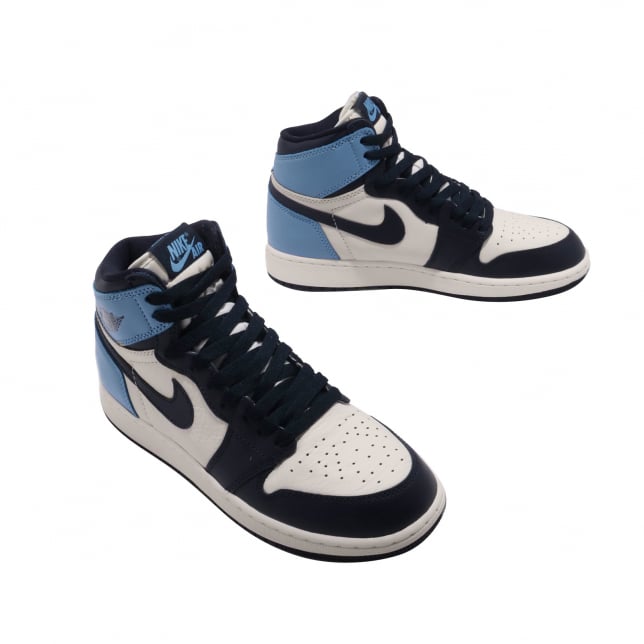 Air Jordan 1 Retro High OG GS Obsidian University Blue - Image 7