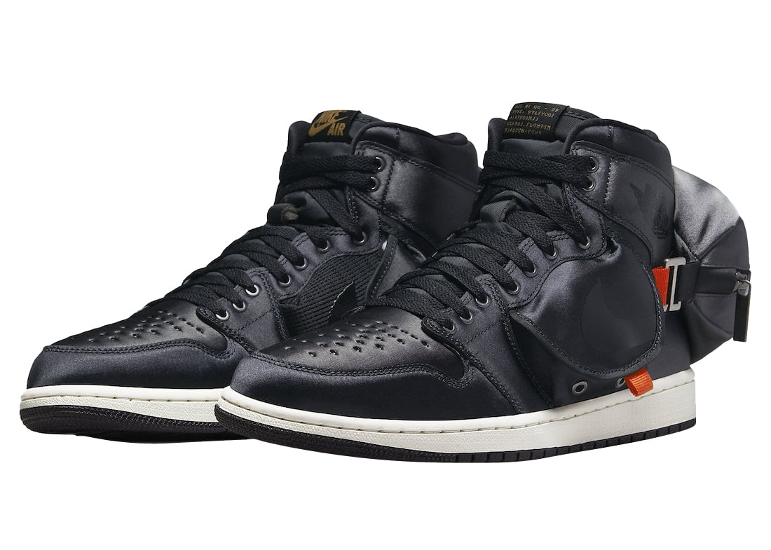 Air Jordan 1 Stash Black Anthracite - Image 2