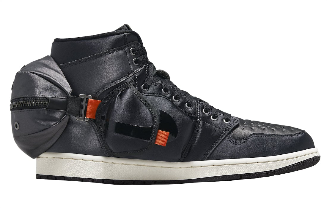 Air Jordan 1 Stash Black Anthracite - Image 3