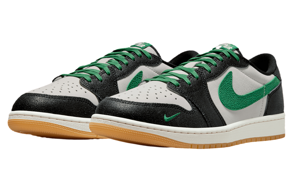 Air Jordan 1 White / Pine Green - Image 2