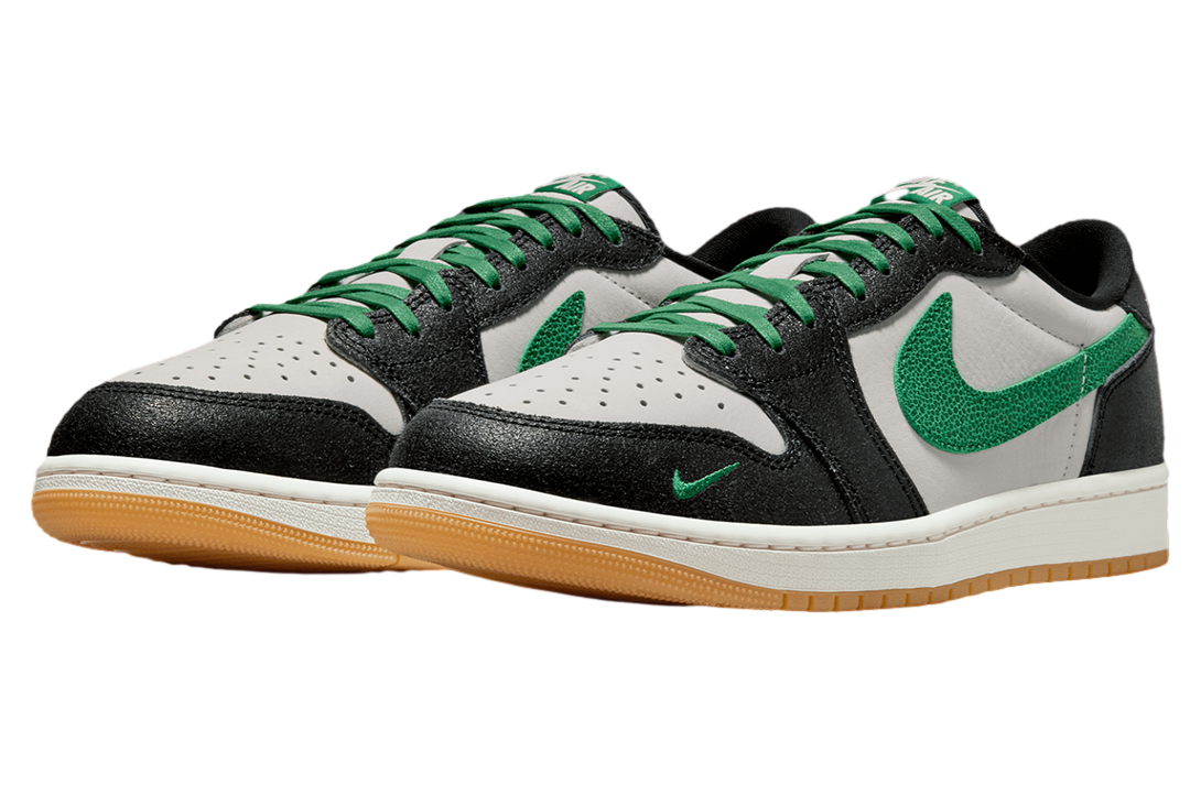 Air Jordan 1 White / Pine Green - Image 2