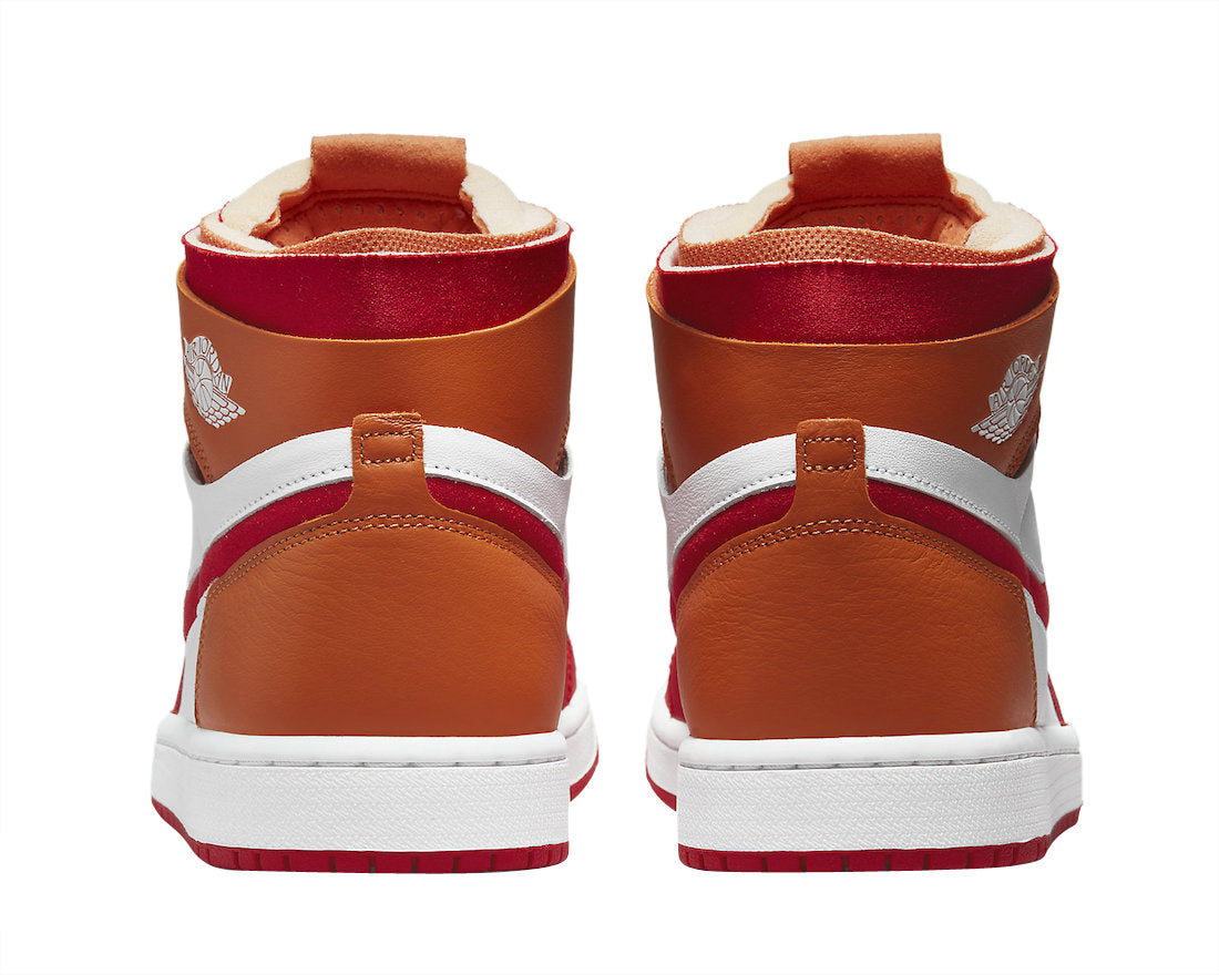 Air Jordan 1 Zoom Comfort Fire Red Hot Curry - Image 5
