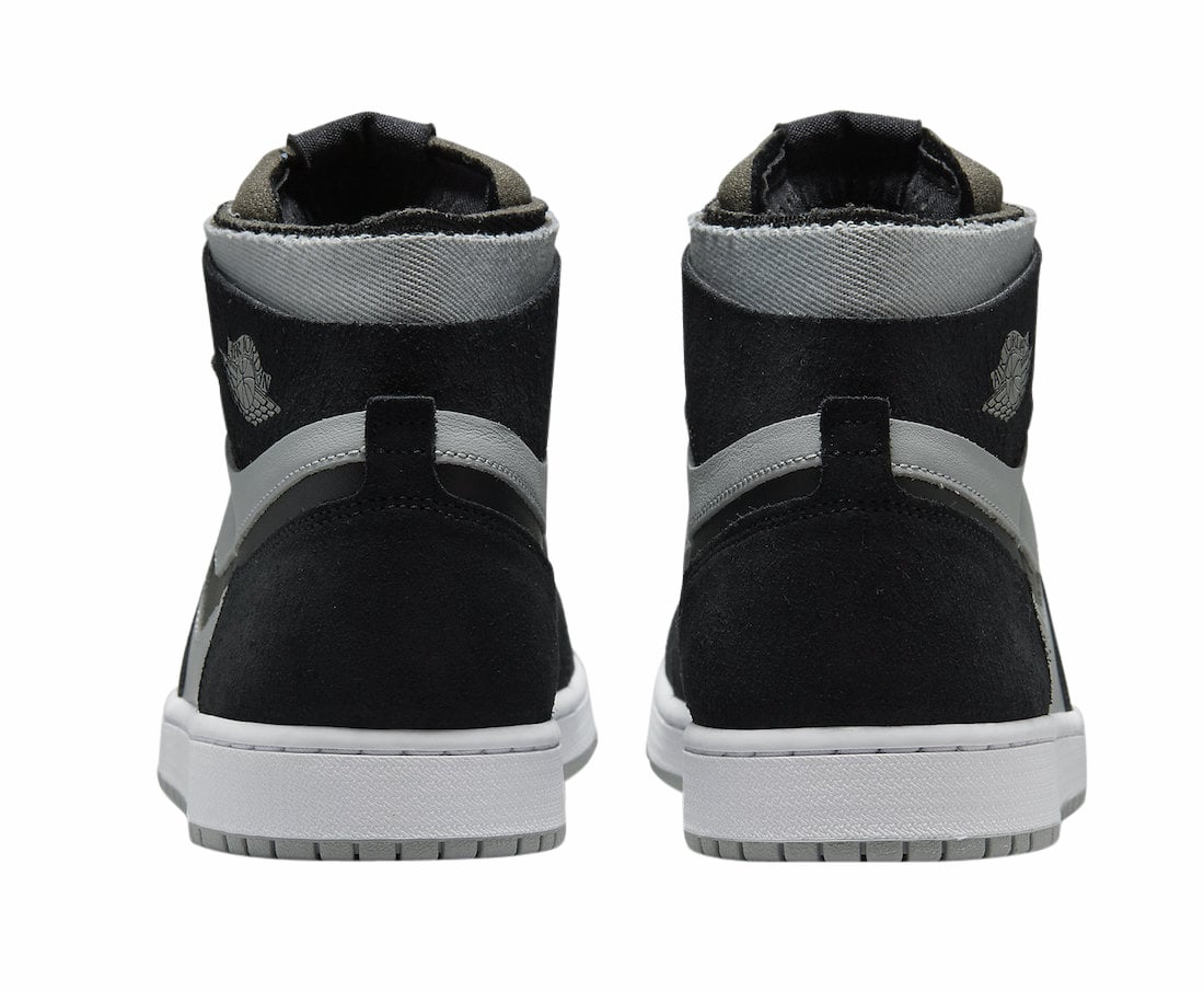 Air Jordan 1 Zoom Comfort Grey Black - Image 5