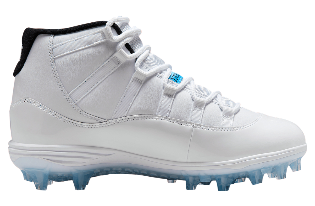 Air Jordan 11 Cleats White / Legend Blue - Image 3