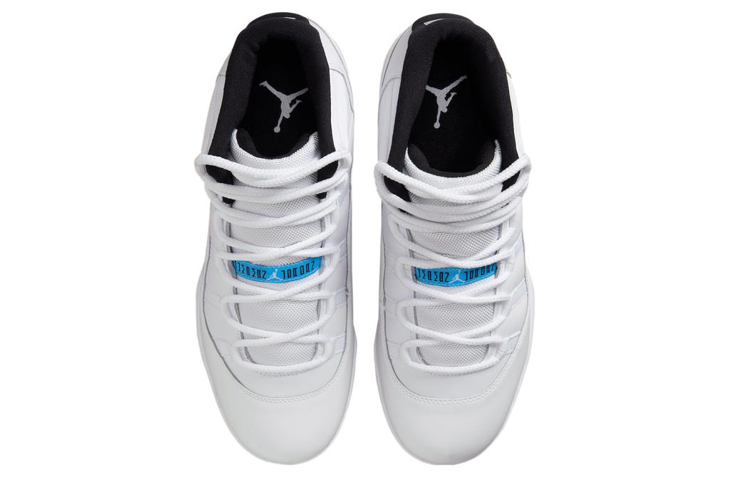 Air Jordan 11 Cleats White / Legend Blue - Image 4